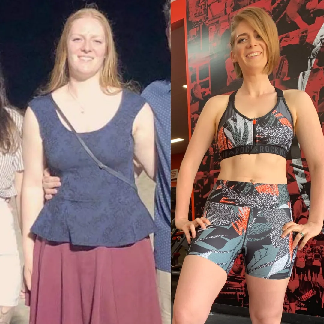 Nikki built a strong body and revealed her abs for her wedding and overcame binge eating habits