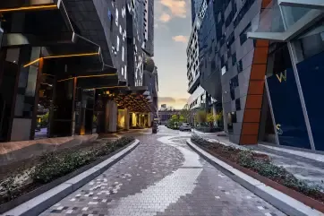 Dorsett Melbourne Exterior Dusk