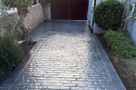 Pattern Imprinted Drive by TDS Paving