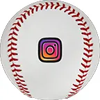 baseball imagewith instagram icon