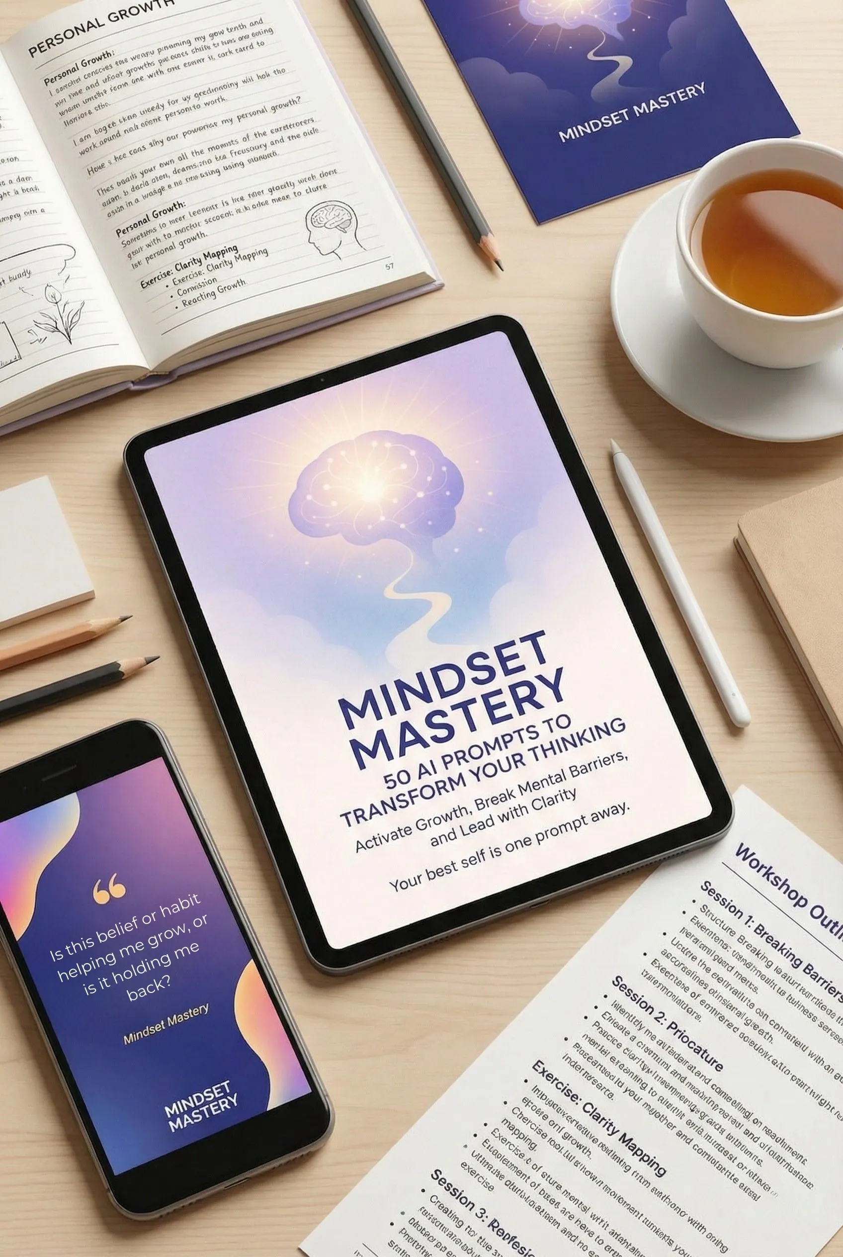 Mindset Mastery Ai Prompt Toolkit for Coaches