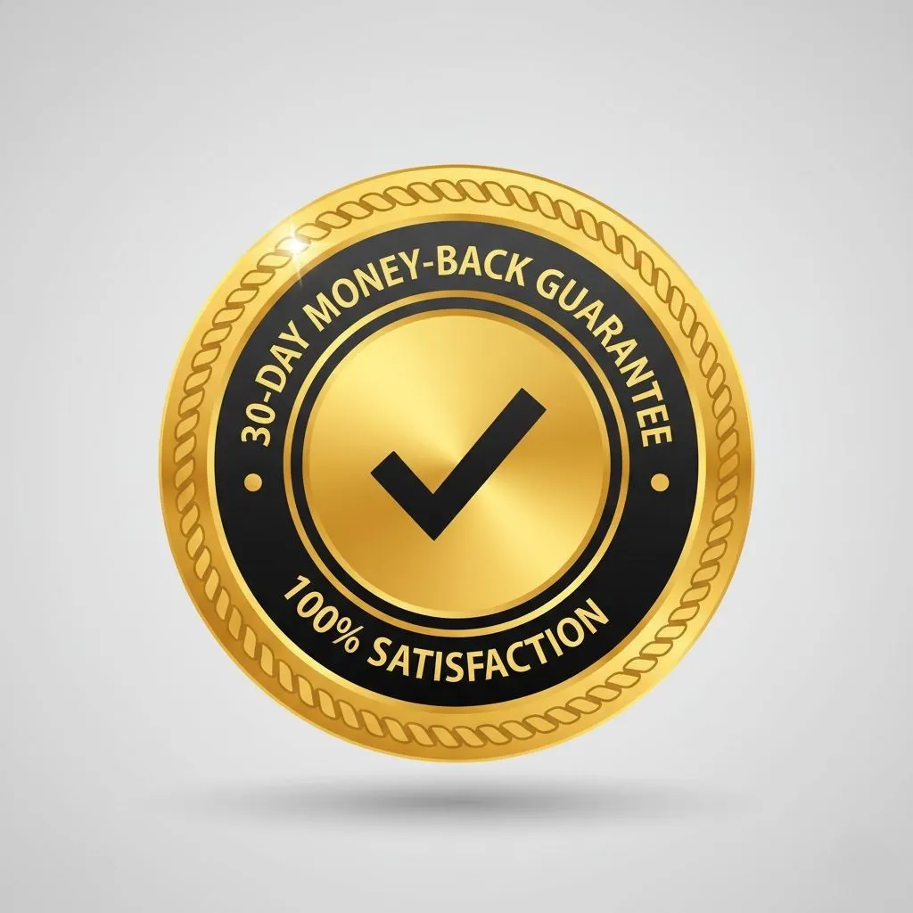 30-Day Money-Back Guarantee - 100% Satisfaction