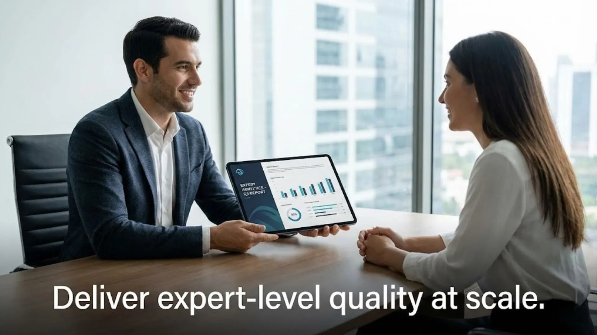 Service provider delivering high-quality client work faster using structured AI prompts.