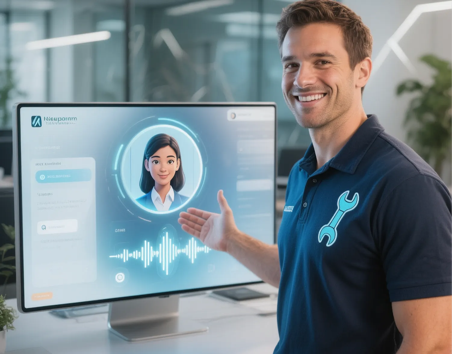 Plumber with Ai receptionist image