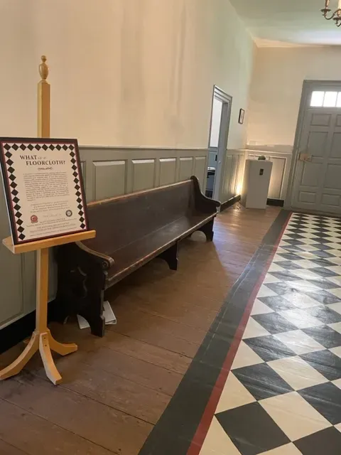 Entry hall at Patrick Henry's Scotchtown