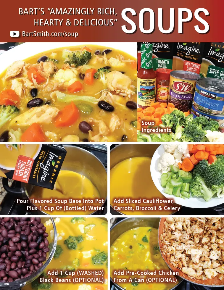 Bart Smith's Soup Recipe Press Release