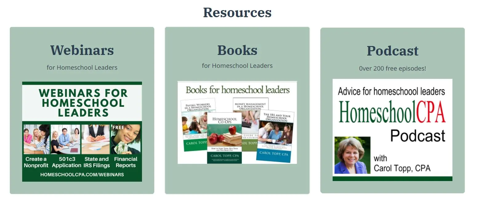 homeschool leaders