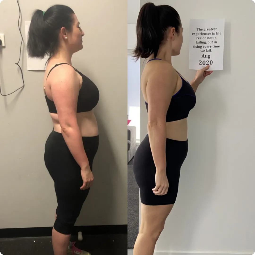 Full-time Teacher and Mum of two loses 15kg and fixes her chronic back pain