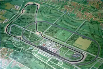 Autodromo Nazionale Monza Circuit Ariel View