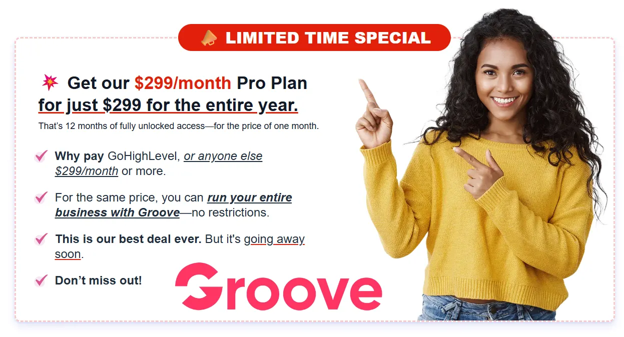 Groove Affiliate Banner