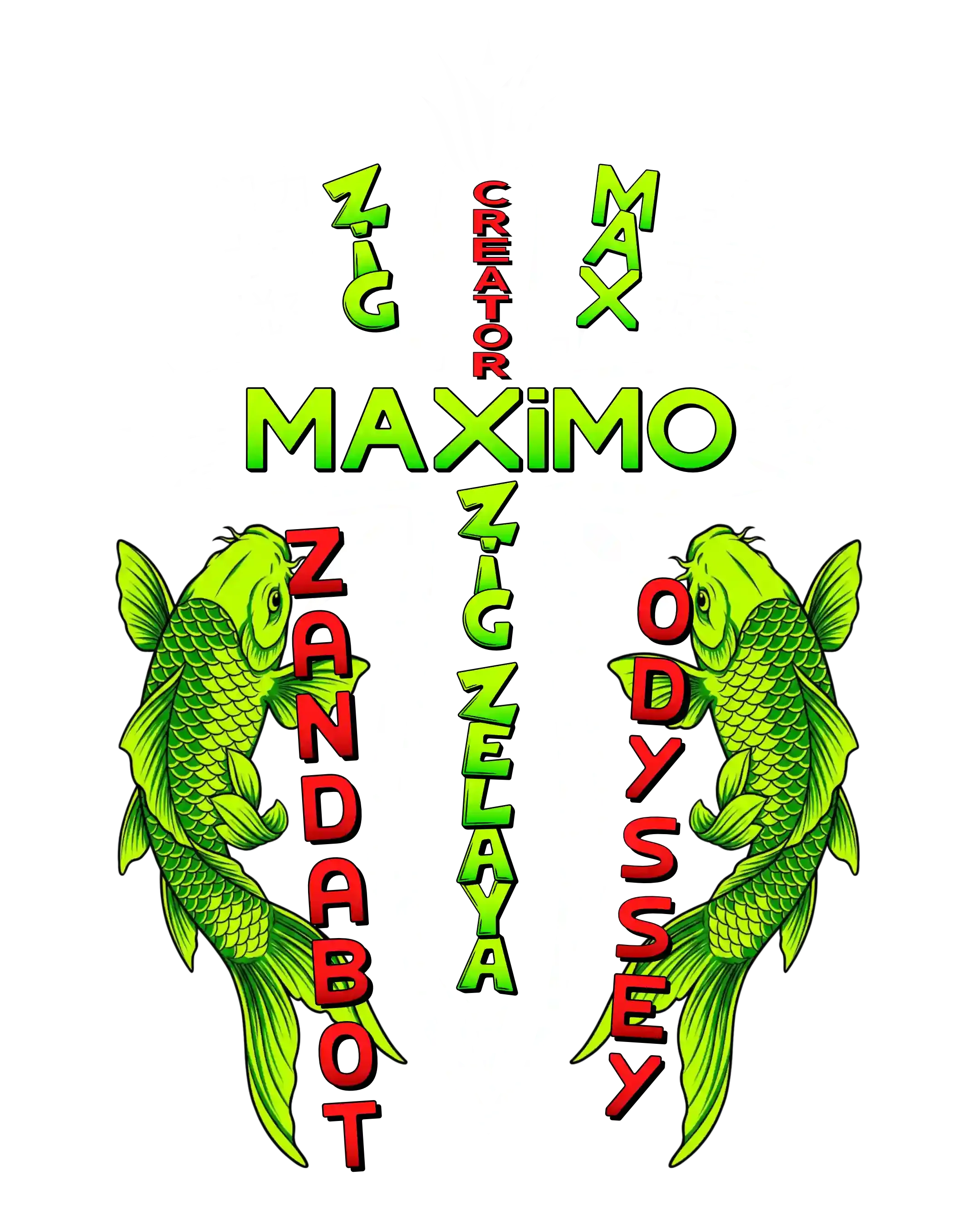 Maximo creator of the Zig Zelaya ZandaBot Odyssey short stories