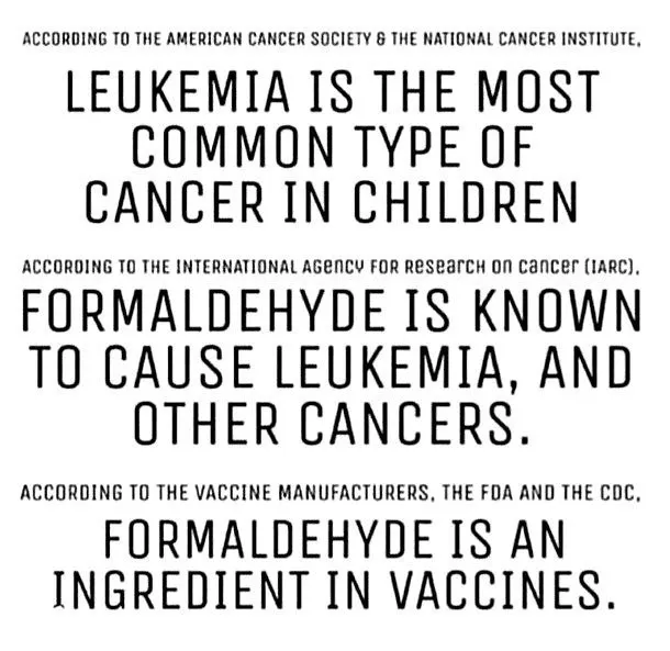 Leukemia and vaccines