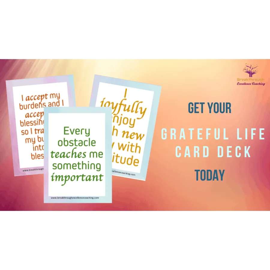 Grateful Life - Card Deck 1