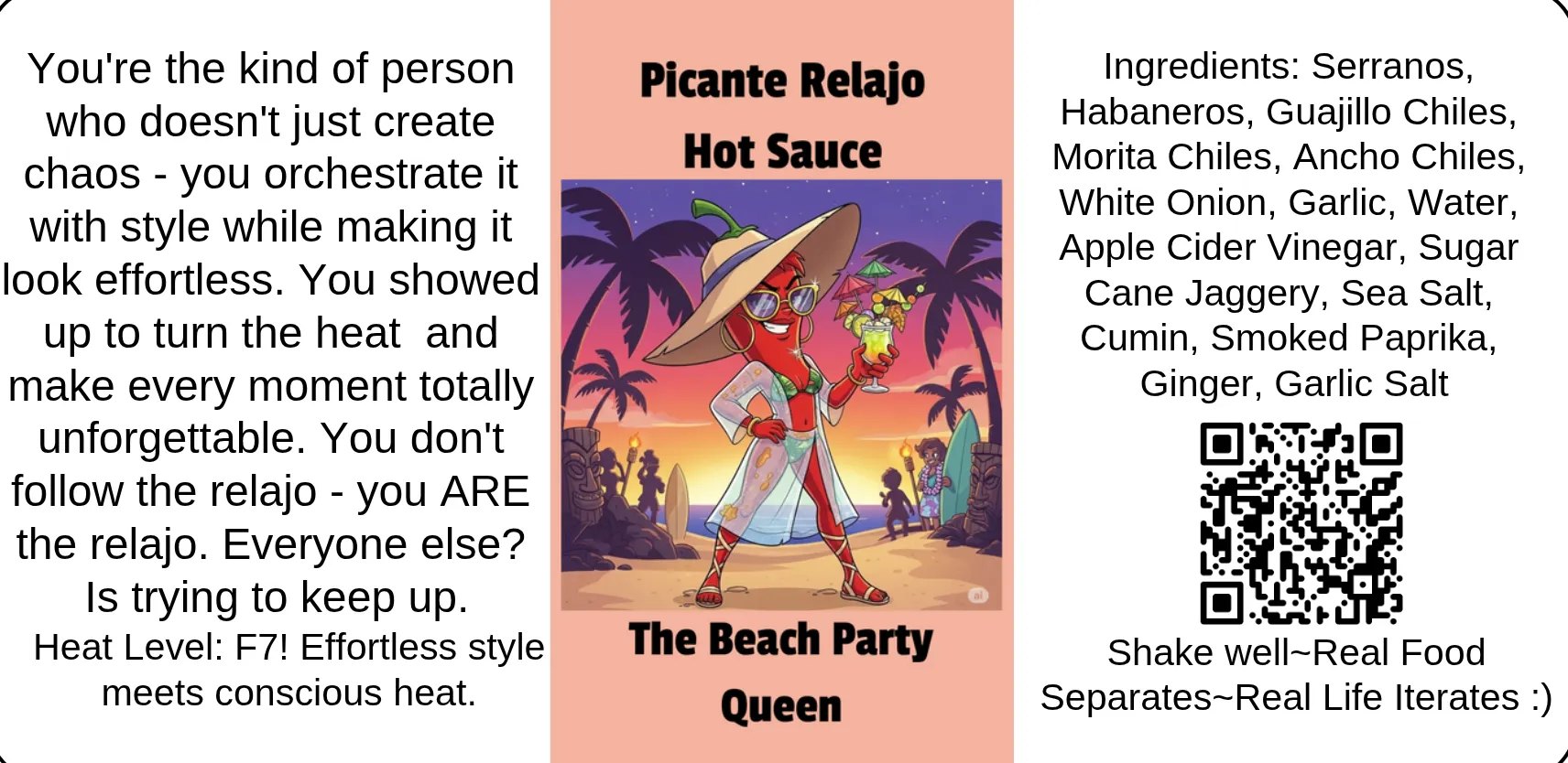 Image of Picante Relajo Hot Sauce