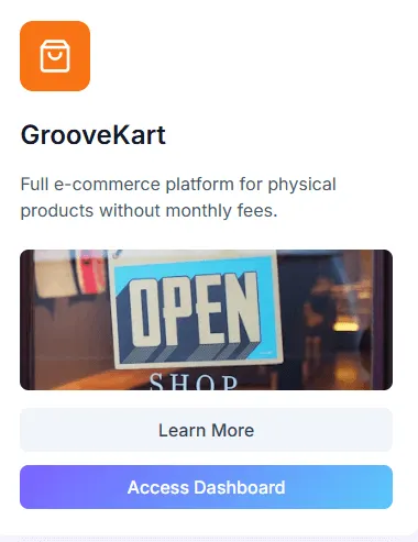 image of GrooveKart app in Scale.gg dashboard