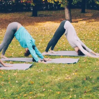 Yoga in The Park - George Wainborn, Vancouver BC