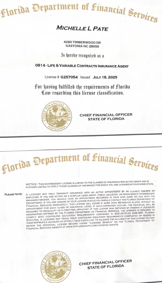 Florida Life Insurance License