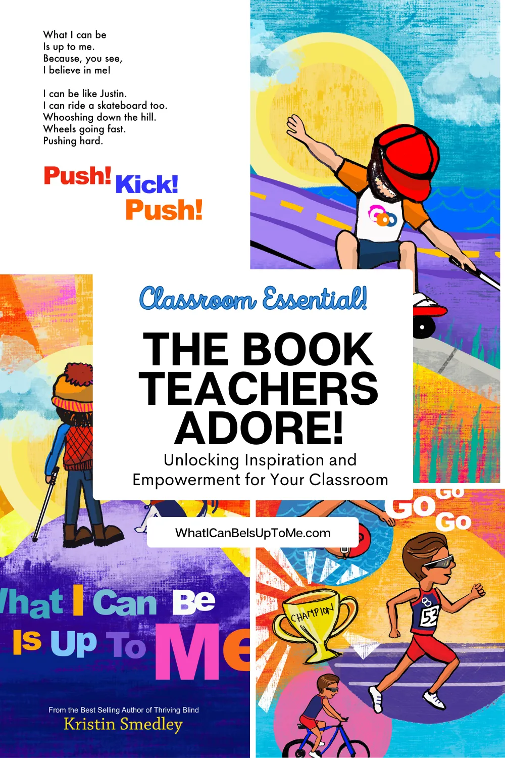 images from the book with text Classroom Essential: The bok techers adore