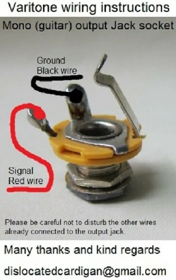 Varitone Switch Wiring Instructions