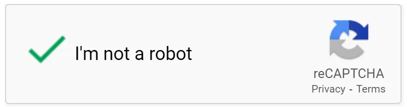 Confirm You're Not a Robot