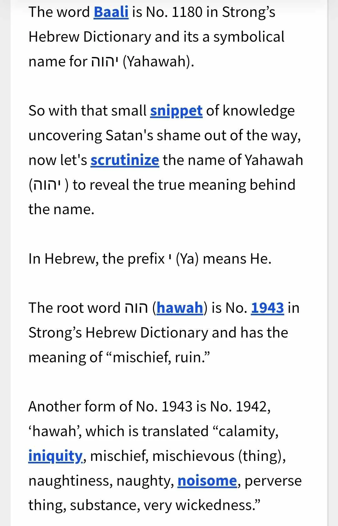 Yahawah 3