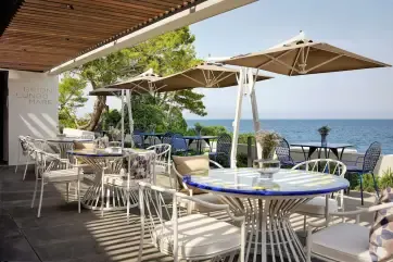 Grand Hotel Brioni Pula Terrace Dining Sea View