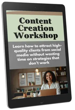 live expert-led social media content creation workshop