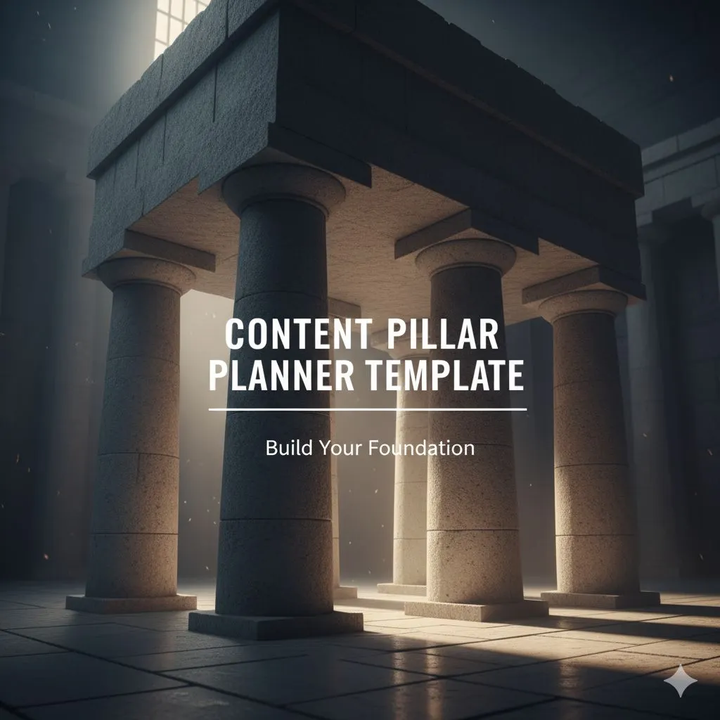 Content Pillar Planner template