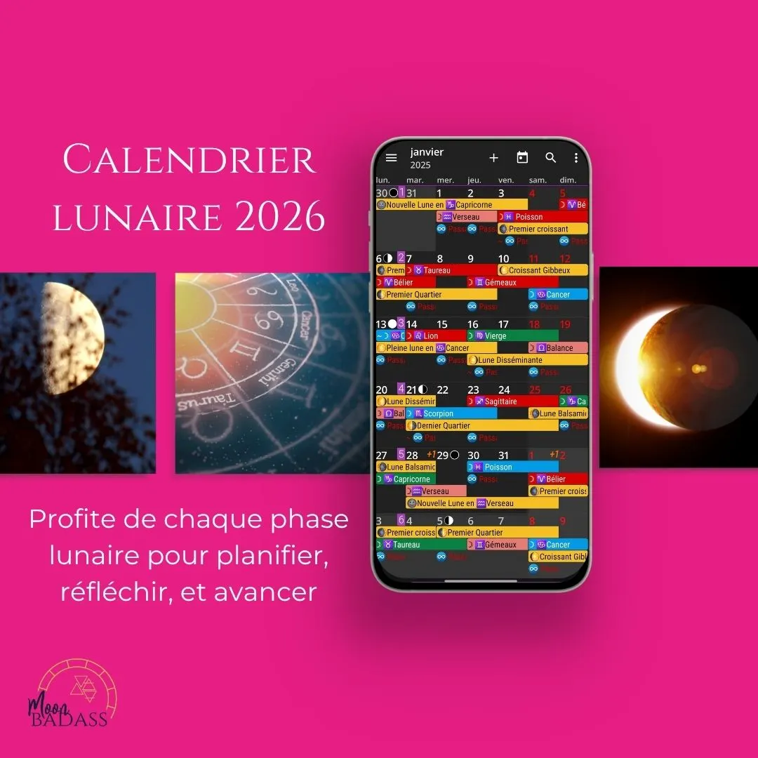Calendrier lunaire 2025