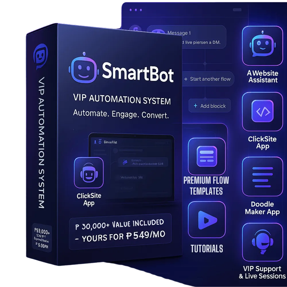 SmartBot VIP Package Product Mockup