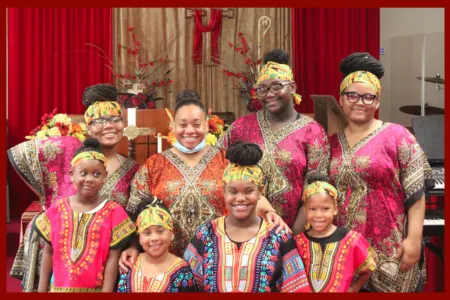 dance ministry group at Zion Hill Baptist Church