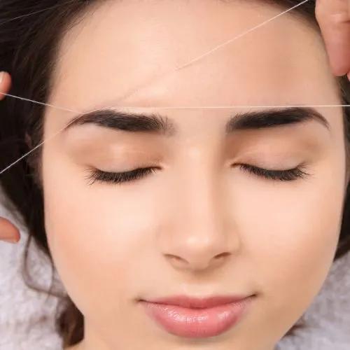 eyebrow threading
