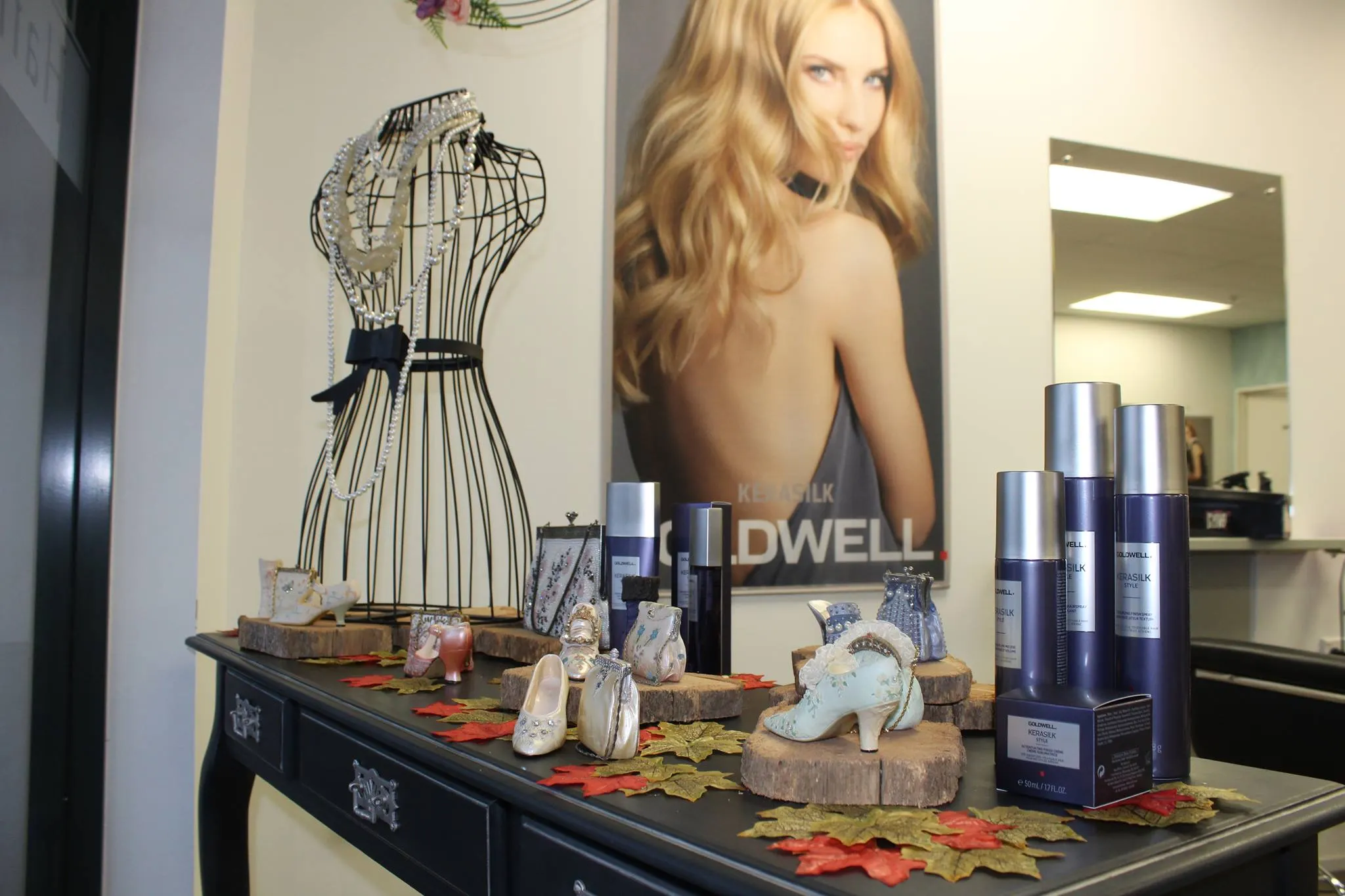 Modern and chic salon interior at Drury Lane Hair Design
