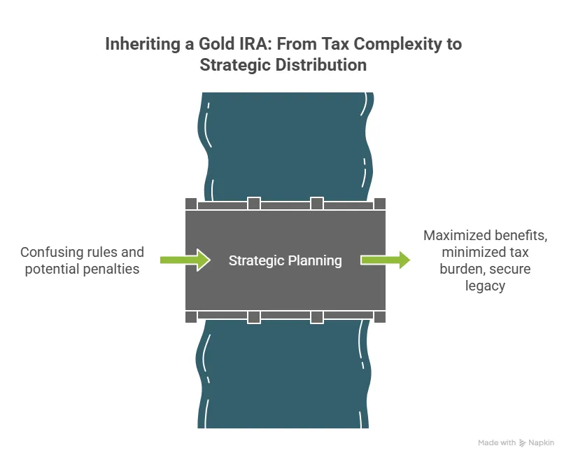 Inheriting a Gold IRA: From Tax Complexity to Strategic Distribution visual
