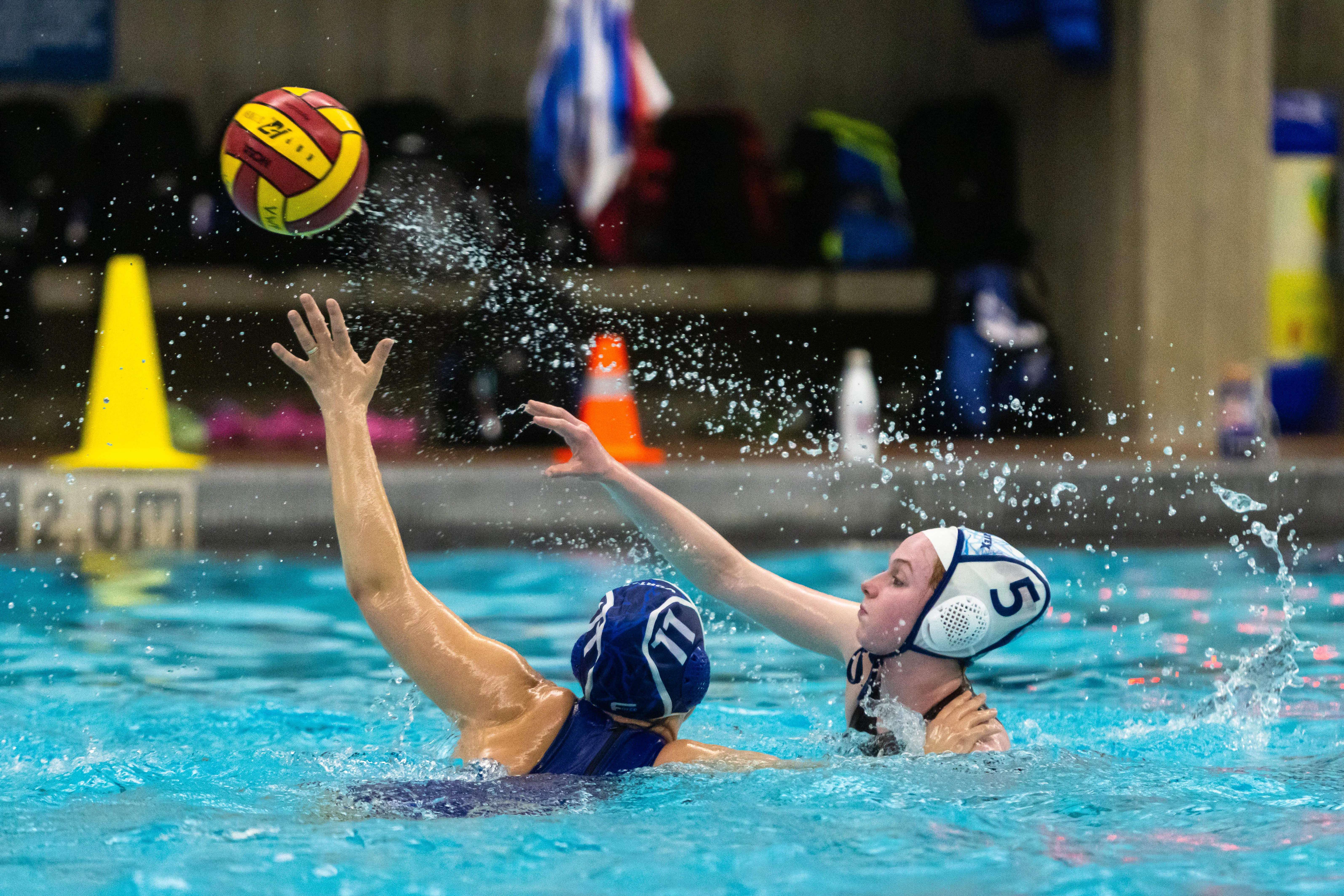 “Youth water polo action photography in Winnipeg”