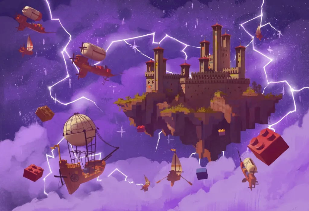 Floating City of Brick