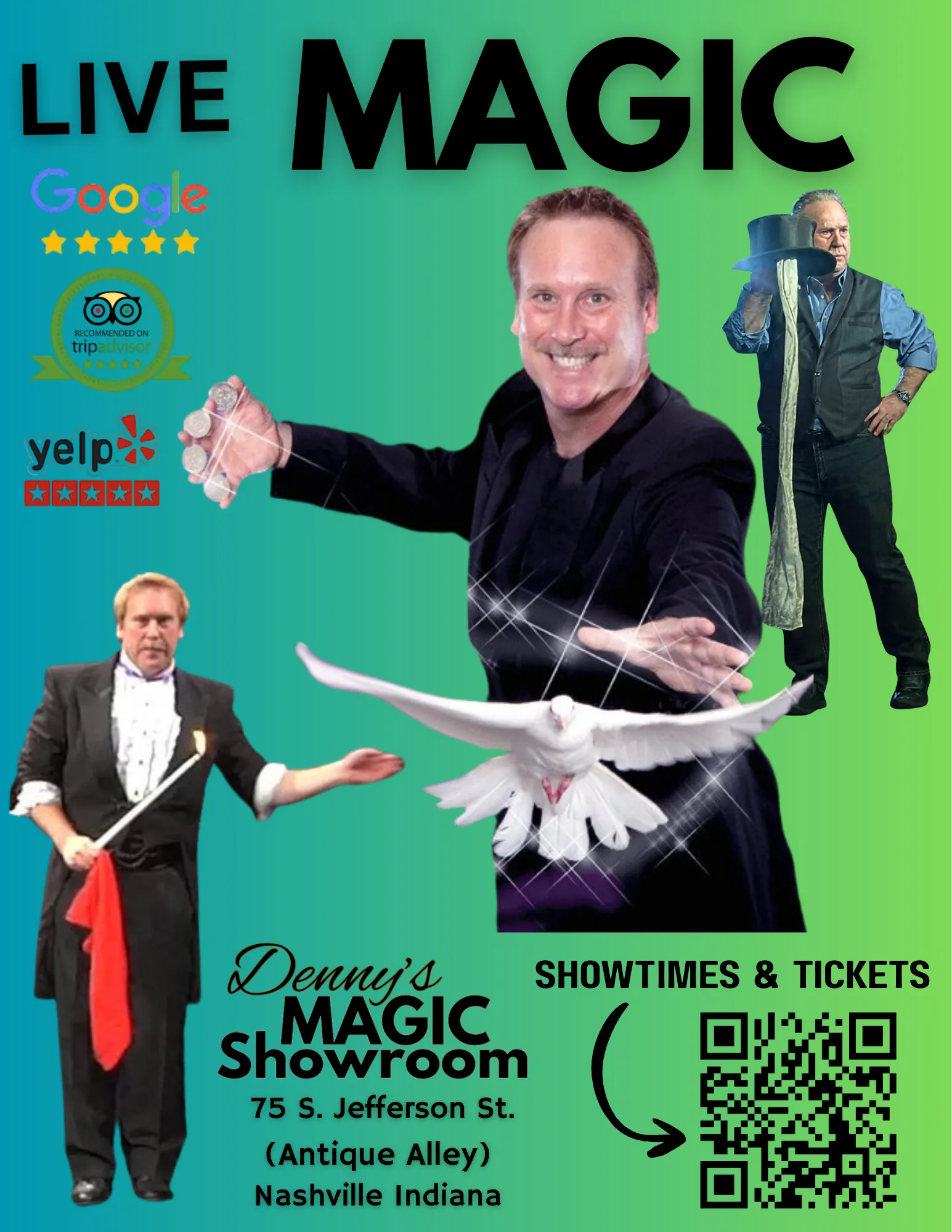 Denny's Magic Showroom