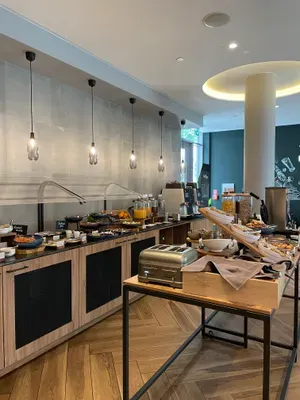 breaktfast Hilton Garden Inn Riga Old town