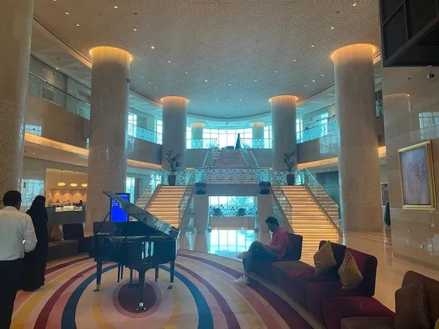 Lobby Hilton Doha
