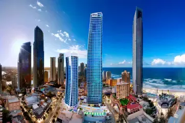 Hilton Surfers Paradise Hotel & Residences Exterior Day