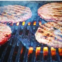 stock image grill food