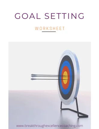 Goal Setting Worksheet