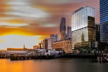 Intercontinental Auckland Exterior Dusk