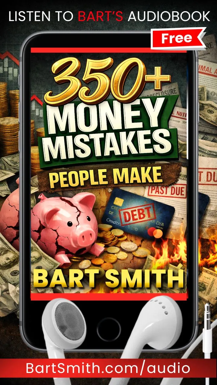 350+ Money Mistakes People Make Audiobook by Bart Smith