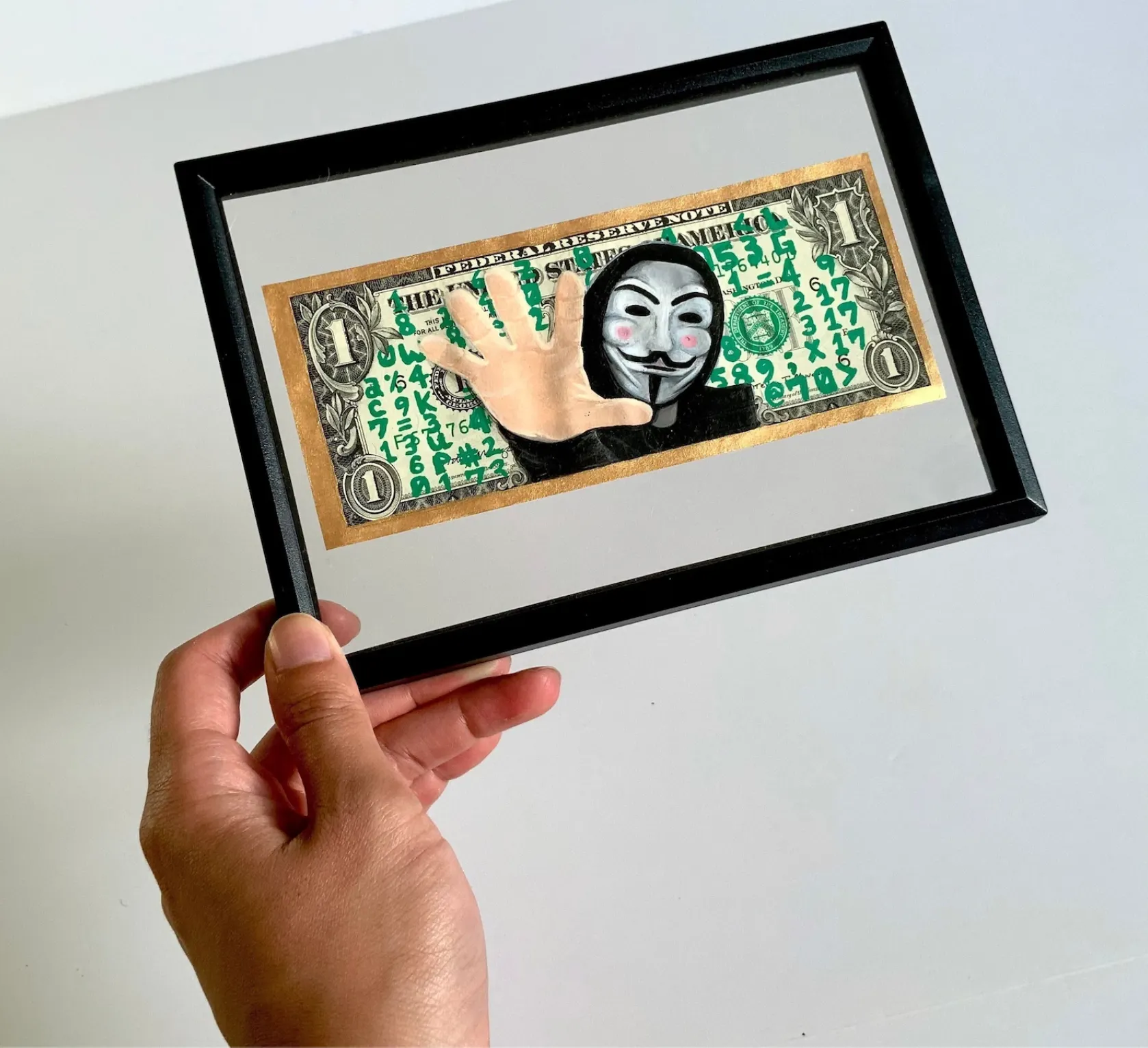 Earth Water Art Fire Dollar Bill