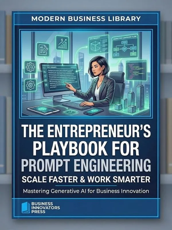 The entrepreneur's playbook for prompt engineering digital cover