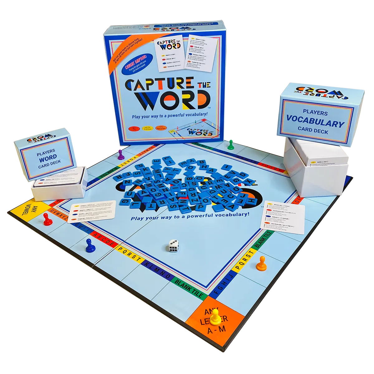 Capture The Word Game Board
