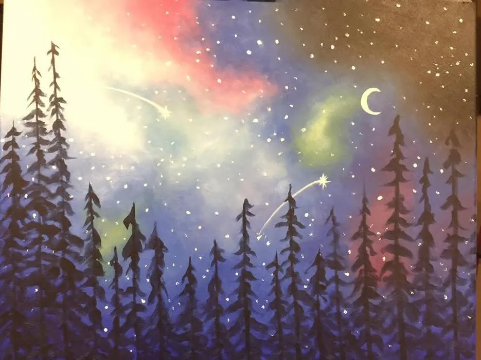 Shooting Stars over Endor