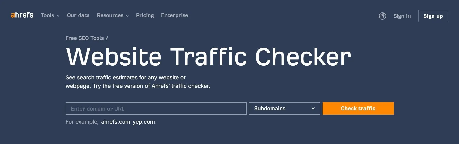 free-website-traffic-checker-to