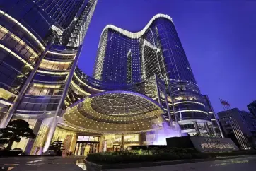 Sofitel Guangzhou Sunrich Exterior Night